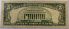 1963 $5 United States Note – Red Seal – Lincoln – Vintage Legal Tender Currency Heritage Pastime