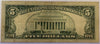 1963 $5 United States Note – Red Seal – Lincoln – Vintage U.S. Currency Heritage Pastime