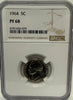 1964 Jefferson Nickel, PF68 PCGS – A Pristine Proof Example Heritage Pastime