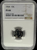 1964 Roosevelt Dime 10C – PF68 Proof | Near-Perfect 90% Silver Gem Heritage Pastime
