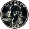 1964 Washington Quarter 25¢ – PCGS PR67 Proof Silver Coin | Superb Gem 90% Silver Final-Year Issue Heritage Pastime
