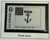 1968 United States 6¢ Bunker Hill Flag Commemorative Stamp – Scott #1351 | Historic American Flags Series Heritage Pastime