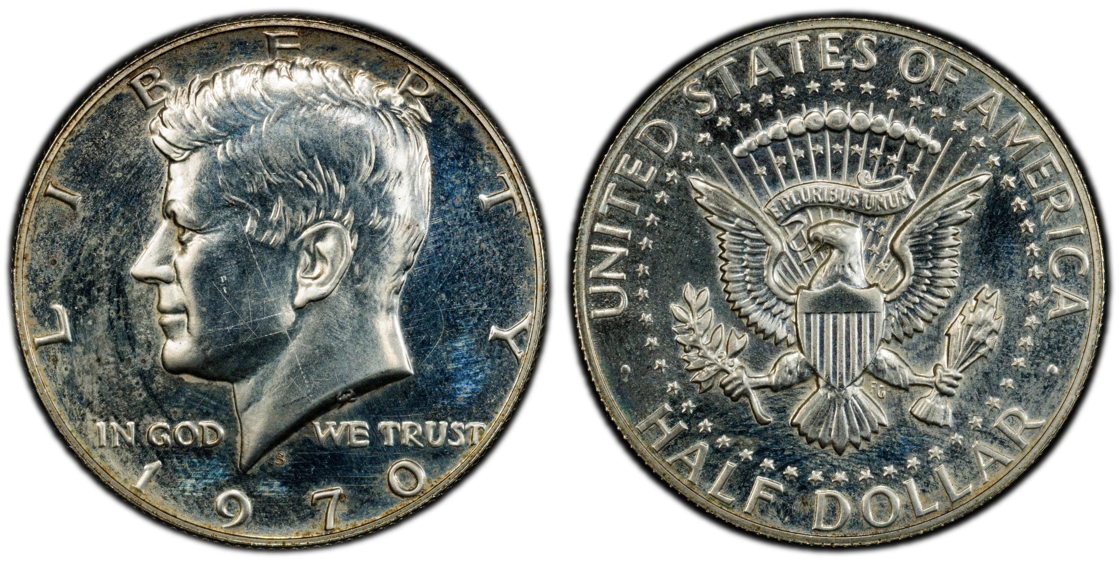 1970-S Kennedy Half Dollar – PCGS PR62 | Proof 40% Silver Half Dollar | Key Date Era Kennedy Coin | Certified U.S. Collectible Heritage Pastime