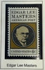 1970 United States 6¢ Edgar Lee Masters Commemorative Stamp – Scott #1395 | American Poet Tribute