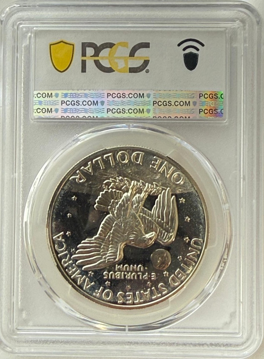 1971-S Eisenhower Silver Dollar PCGS PR67DCAM – First-Year Issue Proof