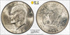 1972-D Eisenhower Dollar $1 – PCGS Genuine UNC Details (Cleaned) | Classic Large Dollar Coin Heritage Pastime
