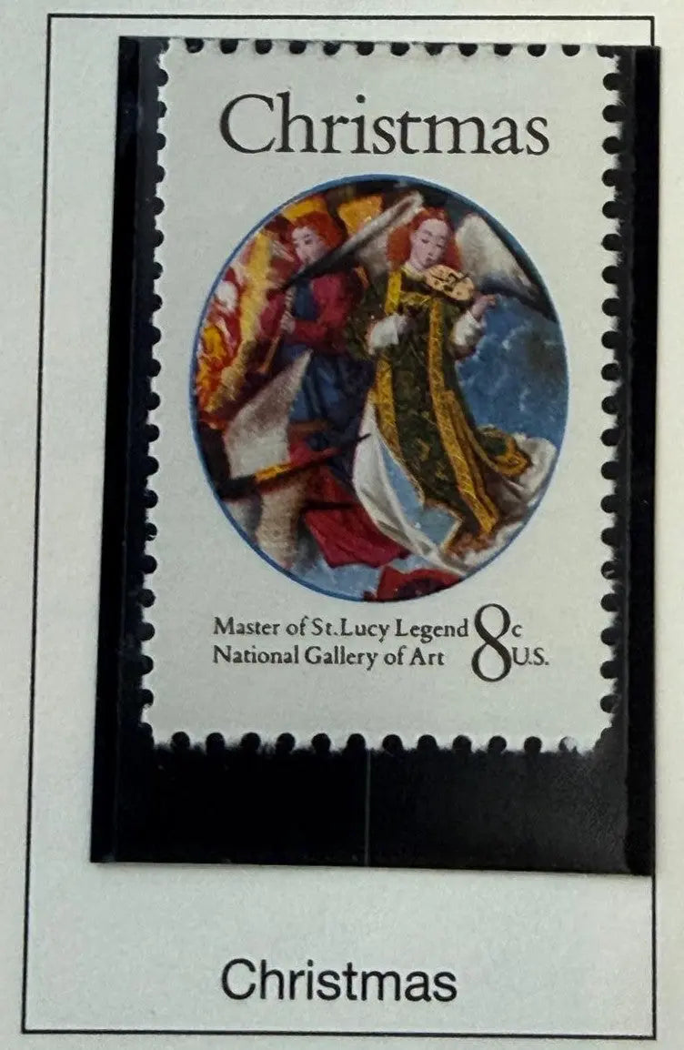 1972 United States 8¢ “Traditional Christmas” Stamp – Mary, Queen of Heaven | Scott #1472 Heritage Pastime