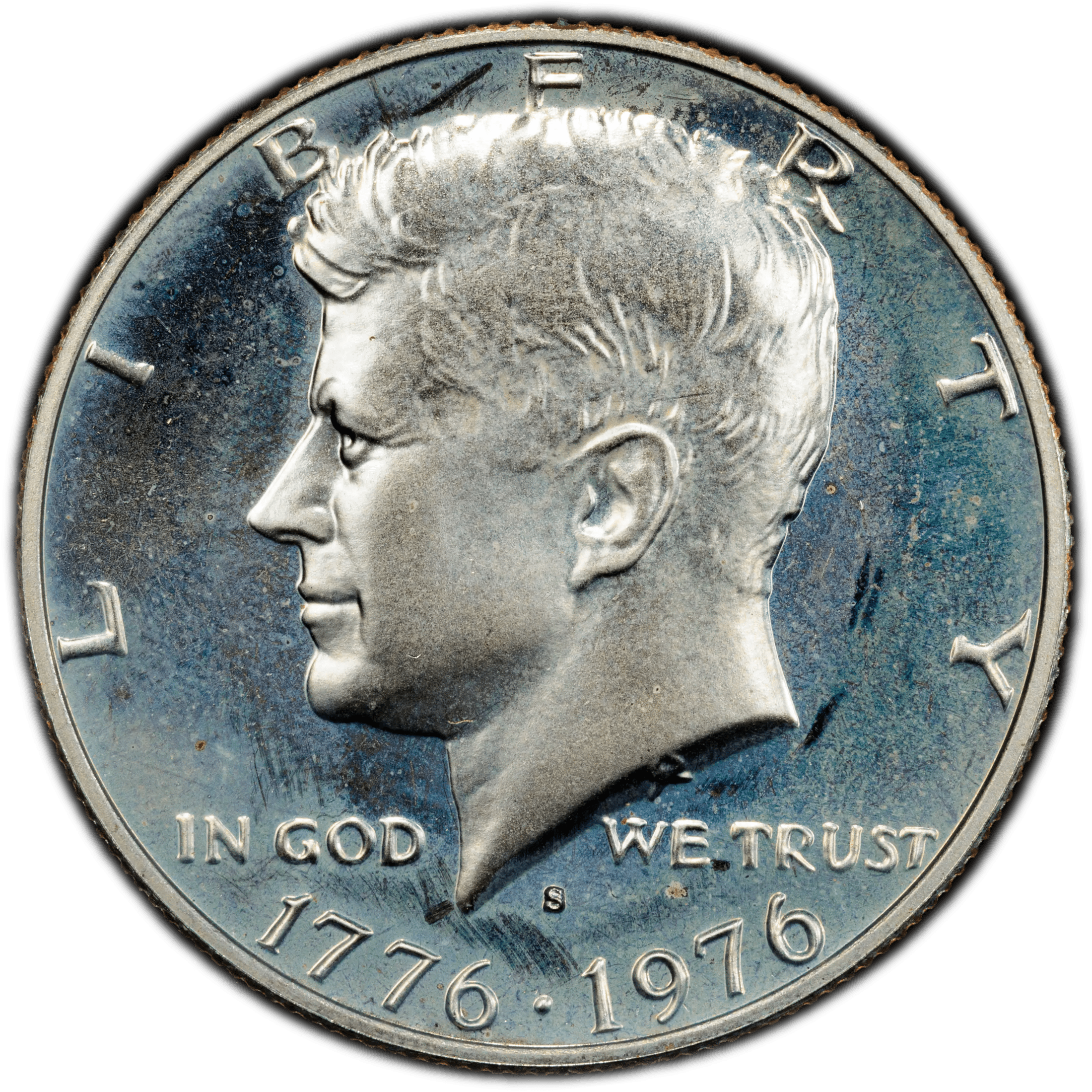 1976-S Kennedy Half Dollar – PCGS PR67 | Bicentennial Proof Clad Half Dollar | High-Grade 1776-1976 U.S. Coin Heritage Pastime