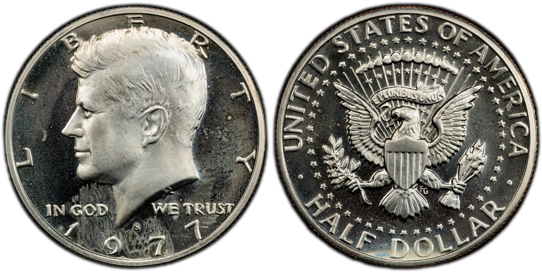 1977-S Kennedy Half Dollar – PCGS PR66 Cameo (CAM) | Proof Clad Half Dollar | High-Grade Certified U.S. Coin Heritage Pastime