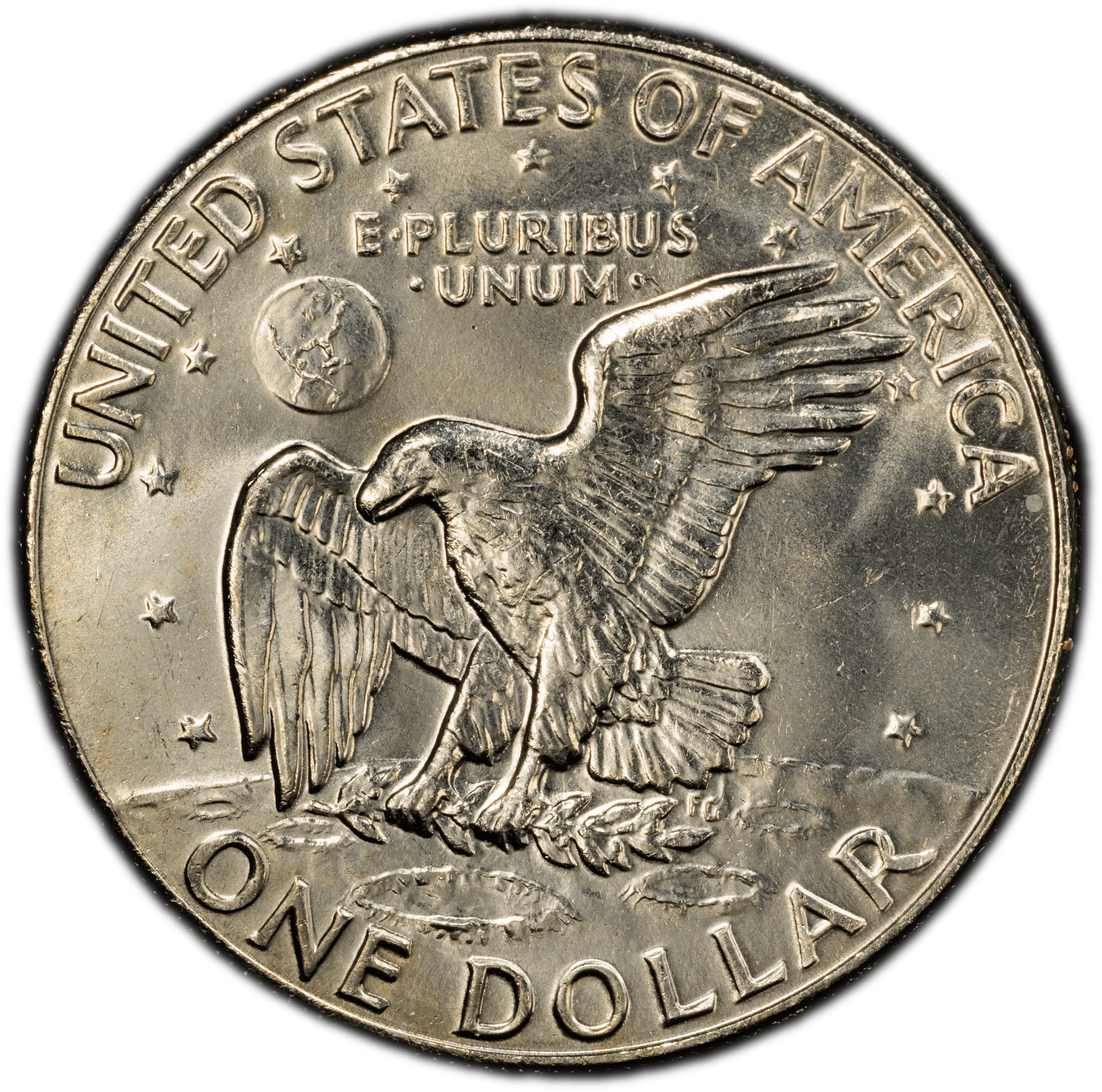 1978-D Eisenhower Dollar $1 – PCGS Genuine UNC Details (Scratch) | Last-Year Issue Collector Coin Heritage Pastime