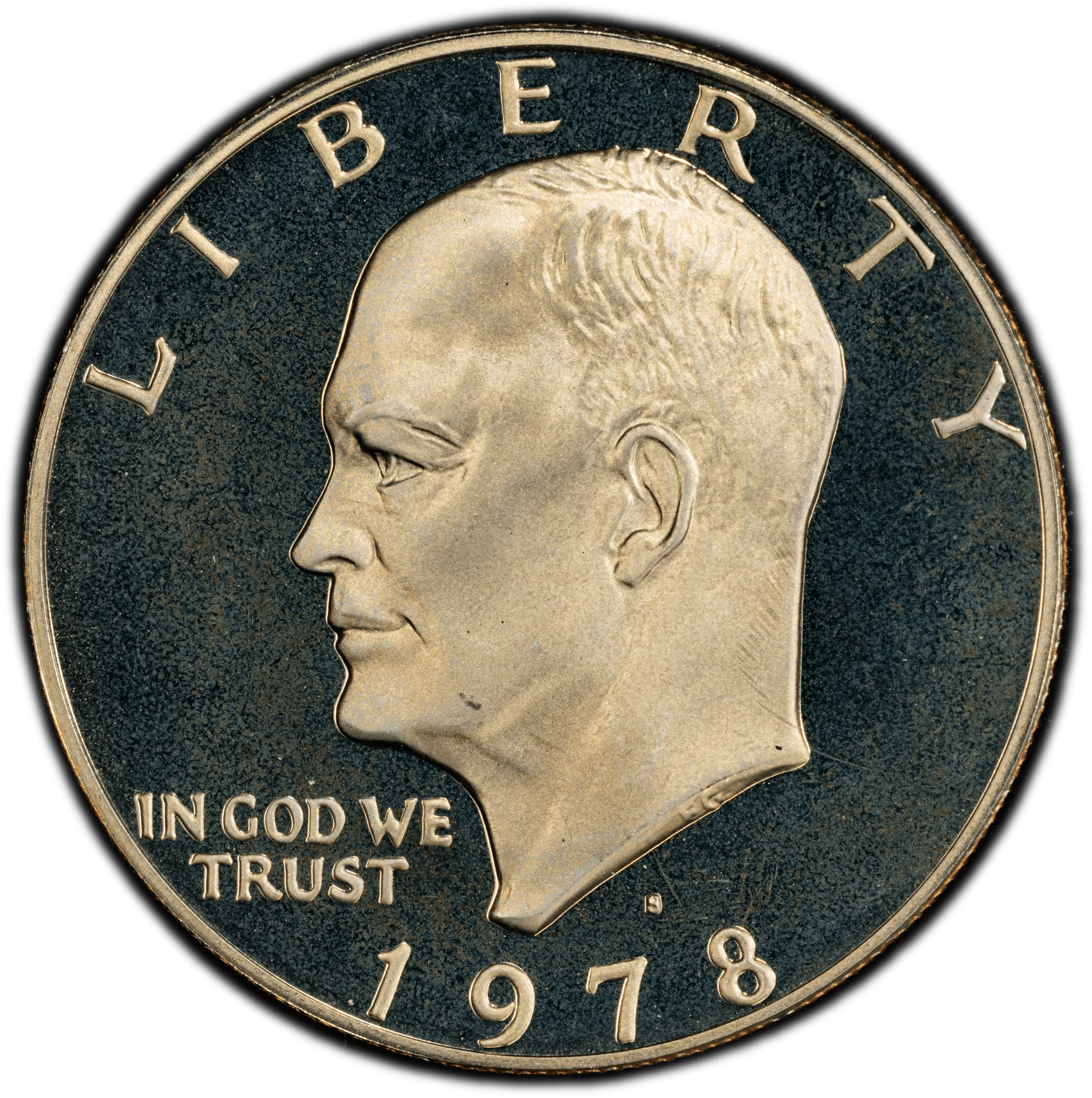 1978-S Eisenhower Dollar – PCGS PR67 Deep Cameo | Final-Year High-Grade Proof Heritage Pastime