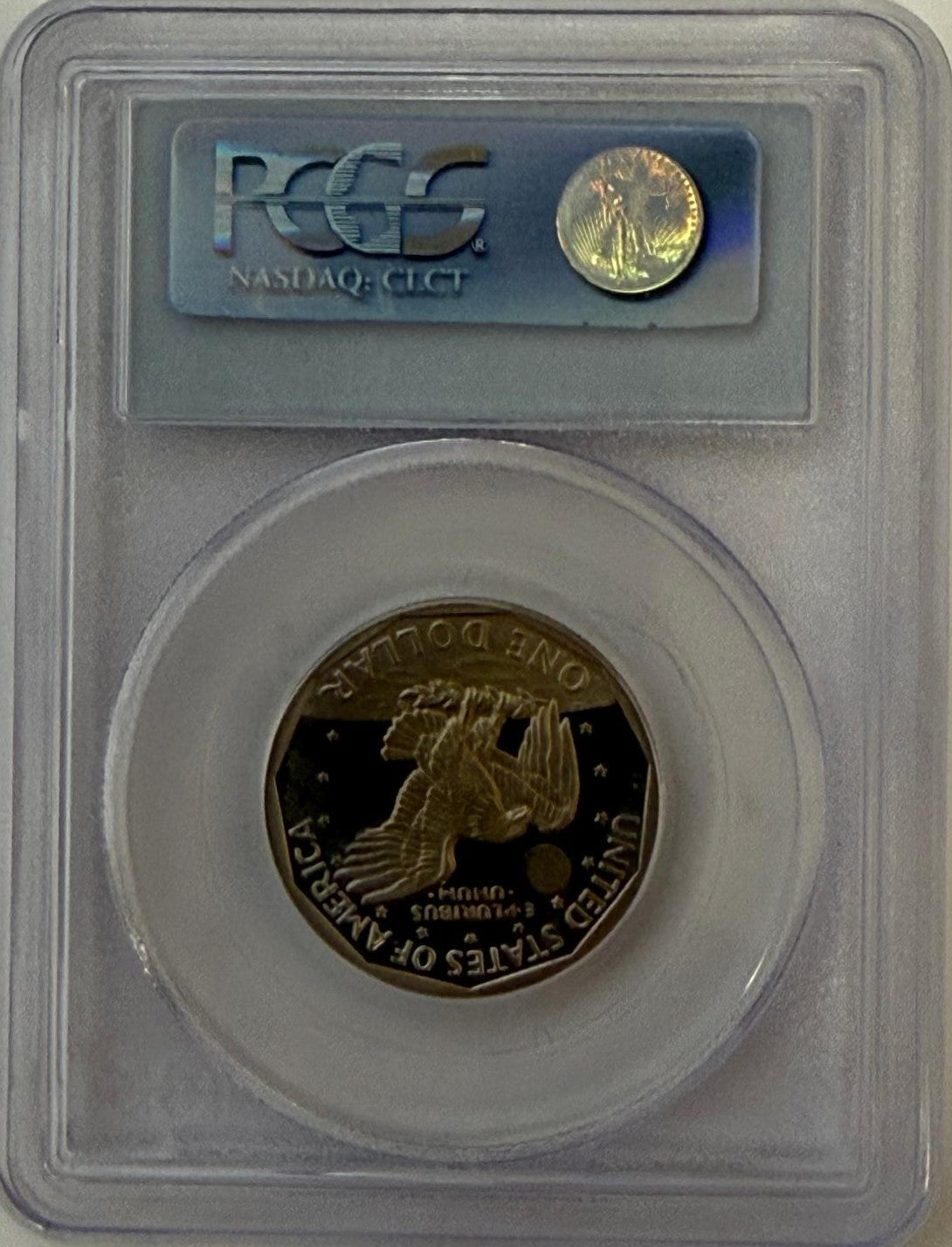 1979-S Susan B. Anthony Dollar – PCGS PR69DCAM Type 2 | Deep Cameo Proof | Clear “S” Variety