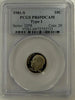 1981-S Roosevelt Dime PCGS PR69DCAM Type 1 – Deep Cameo Proof | Series 32PR Coin #29 Heritage Pastime