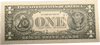 1985 $1 ERROR Note. Great Condition! Serial number and seal on reverse. RARE! Heritage Pastime