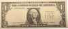 1985 $1 ERROR Note. Great Condition! Serial number and seal on reverse. RARE! Heritage Pastime