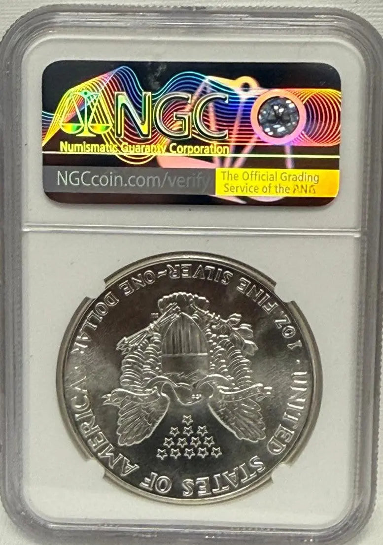 1986 Silver Eagle $1 MS69 – Highly Desirable High-Grade Coin Heritage Pastime