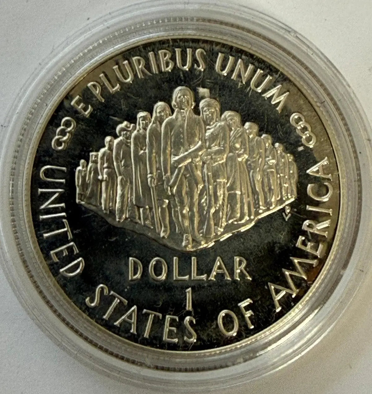 1987-S U.S. Constitution Bicentennial Proof Silver Dollar – 90% Silver | “We The People” Commemorative Heritage Pastime