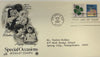1987 "Special Occasions" First Day Cover (FDC) – 22¢ "Best Wishes" & "Happy Birthday" U.S. Stamps Heritage Pastime