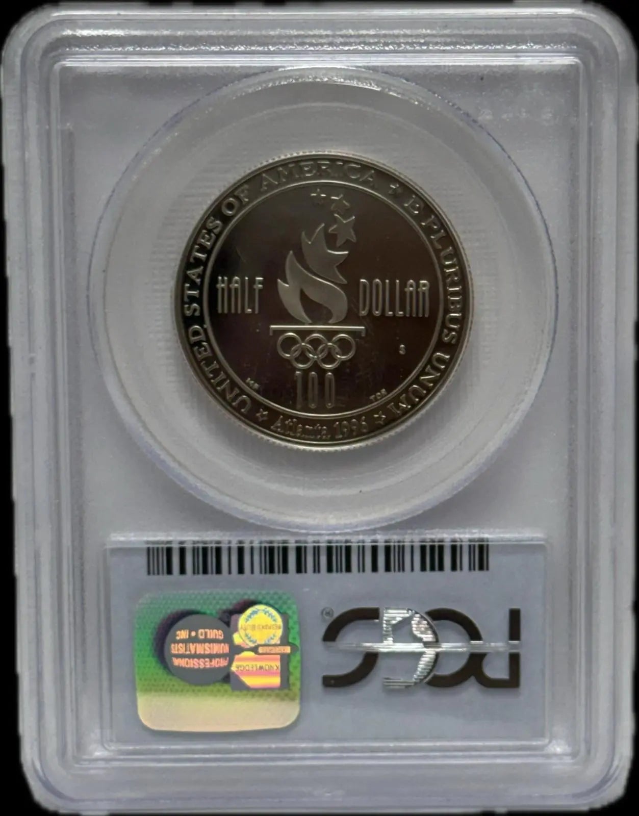 1996-S PCGS PR69 DCAM Swimming Half Dollar – Stunning Deep Cameo Finish, High Grade Heritage Pastime