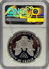 2007-W Silver Eagle $1 PF70 Ultra Cameo – Perfect Proof with Stunning Contrast Heritage Pastime