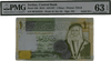 2016 Jordan 1 Dinar Solid Serial BF 333333 PMG 63 EPQ (P34h) – Rare Fancy Serial Number Banknote Heritage Pastime