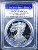 2016-W American Silver Eagle PR-70 DCAM Lettered Edge – Perfect Proof with Stunning Cameo Finish Heritage Pastime