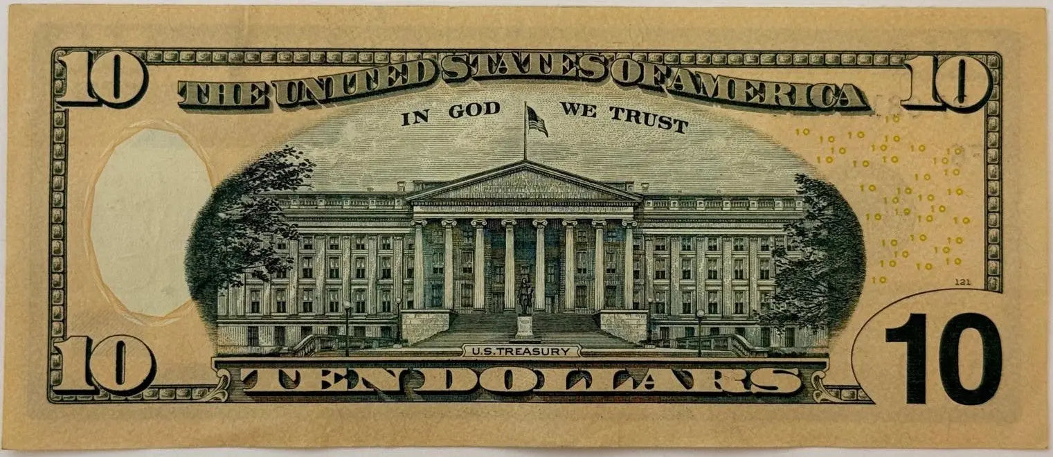 2017 U.S. $10 Federal Reserve Star Note – Alexander Hamilton | Replacement Currency Collectible Heritage Pastime