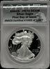 2017-W Silver Eagle $1 PR70 DCAM First Day of Issue – Issue #0,463 of 3,897, Perfect Proof Heritage Pastime