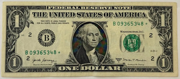 2017A $1 Federal Reserve STAR Note – New York (B) – Mnuchin/Carranza – Replacement Note Heritage Pastime