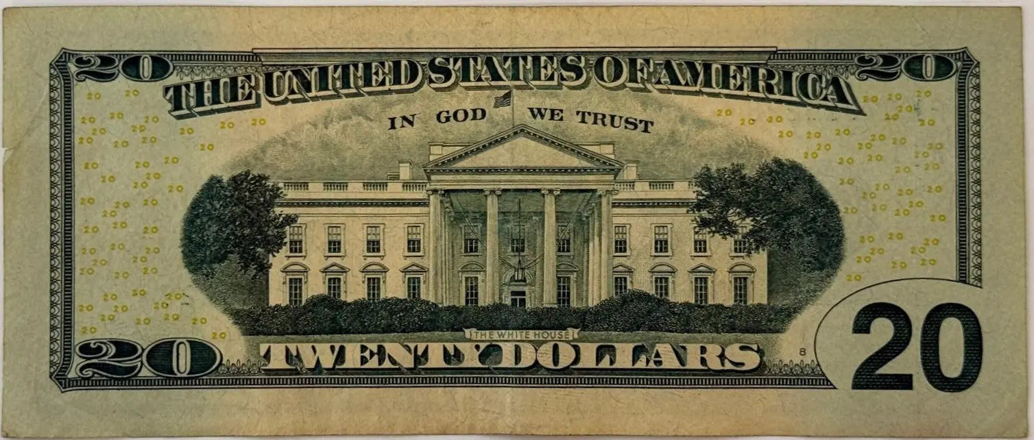 2017A $20 Federal Reserve Star Note – Andrew Jackson | PK07915228★ Replacement Note Heritage Pastime