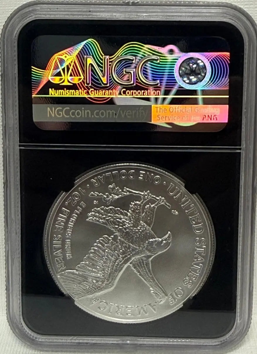 2021 Eagle $1 Eagle Landing T-2 MS70 – Rare Early Release Coin with Rich History Heritage Pastime