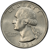2021-P Washington Quarter – Crossing the Delaware PCGS MS63 | First-Year Design Issue Heritage Pastime