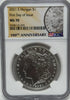 2021-S Morgan $1 First Day of Issue 100th Anniversary MS70 – Limited Edition Commemorative Coin Heritage Pastime