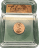 2025-D Lincoln Cent IN GOD ON RIM error coin in ICG MS67RD slab with green insert