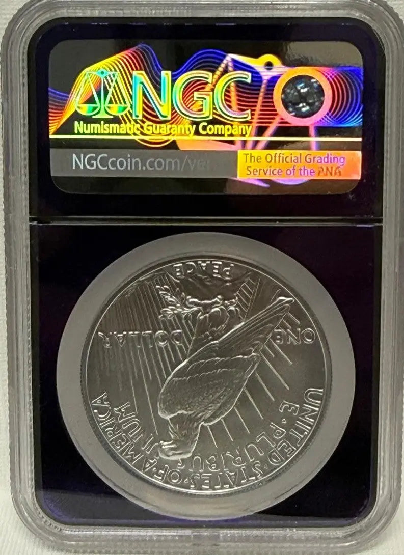 2025 Peace Silver Dollar MS70 – A Rare and Historic Treasure Heritage Pastime
