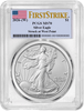 2026-(W) Walking Liberty American Silver Eagle PCGS MS70 First Strike close-up