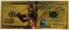 Anakin Skywalker Star Wars $100 Novelty Gold Foil Note – 24K Gold Plated Collectible Bill