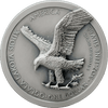 Beyond Relief 2025 First Day of Issue 5oz Type 2 Silver Eagle – Oglala Lakota Sioux Nation, MS70 Antiqued, Limited Edition #1290/2025 Heritage Pastime