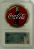 Coca-Cola Vintage Style Button Sign / Pocket Mirror Collectible – Mini Replica in Protective Case Heritage Pastime