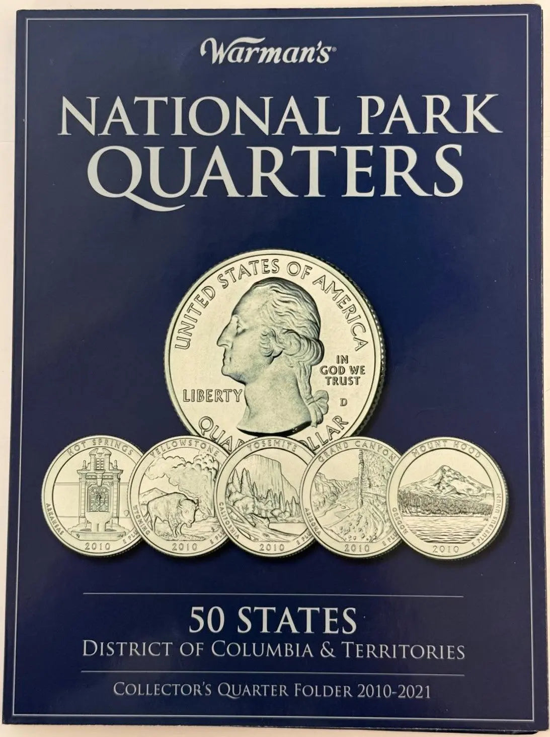 Complete America the Beautiful National Park Quarters Set (2010–2021) – 56 Coin Collection Heritage Pastime