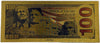 Donald Trump Gold Foil Note – 24K Gold Plated Holographic Collectible Bill Presidential Seal Design