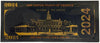 Donald Trump “Never Surrender” 2024 Gold Foil Note – 24K Gold Plated Novelty Collectible Bill Heritage Pastime