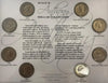 Framed Susan B. Anthony Dollar Collection (1979–1999) – Complete U.S. Coin Set Display Heritage Pastime
