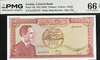 Jordan ND 1959 5 Dinars P 15 b Gem UNC PMG 66 EPQ Heritage Pastime