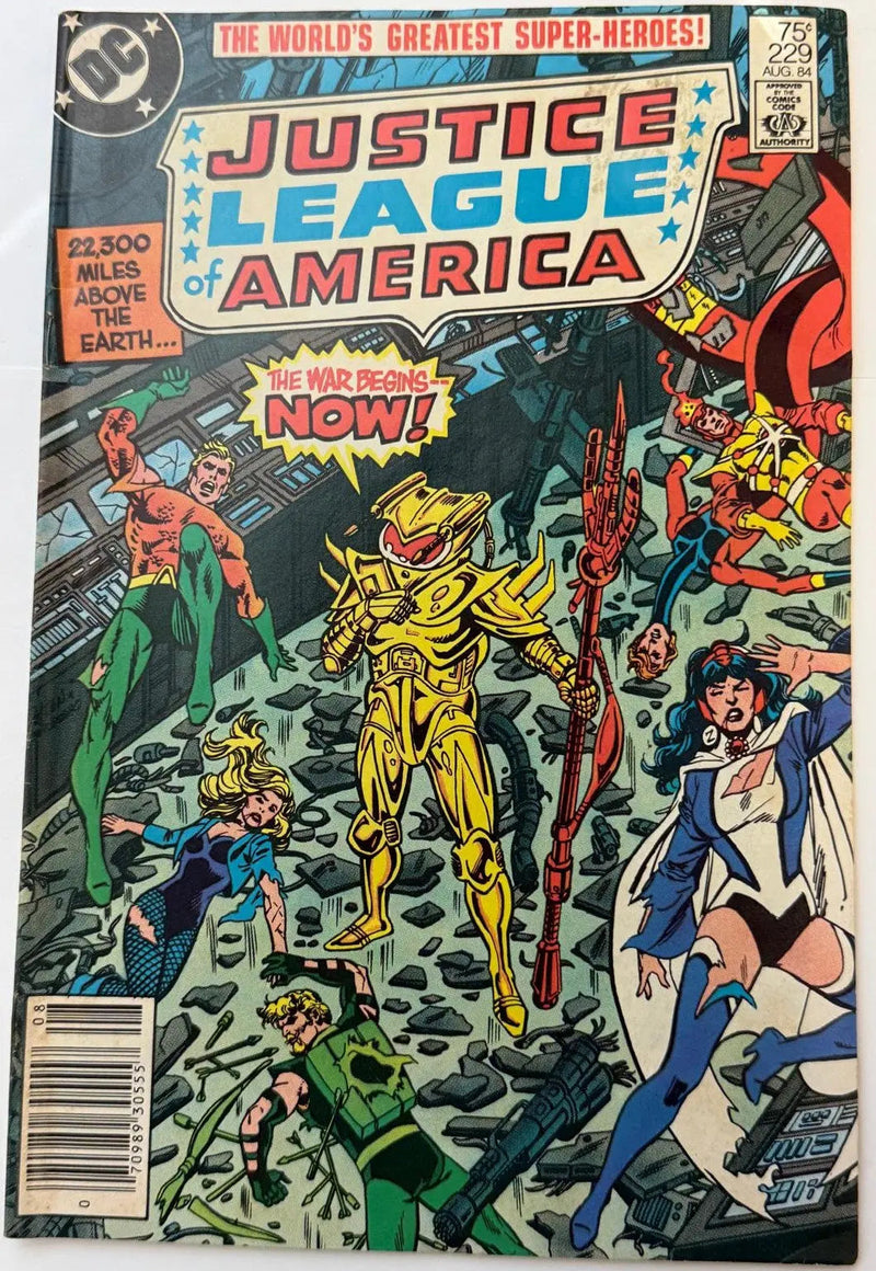 Justice League of America #229 (1984) – DC Comics Copper Age Issue | Classic JLA Team Adventure Heritage Pastime