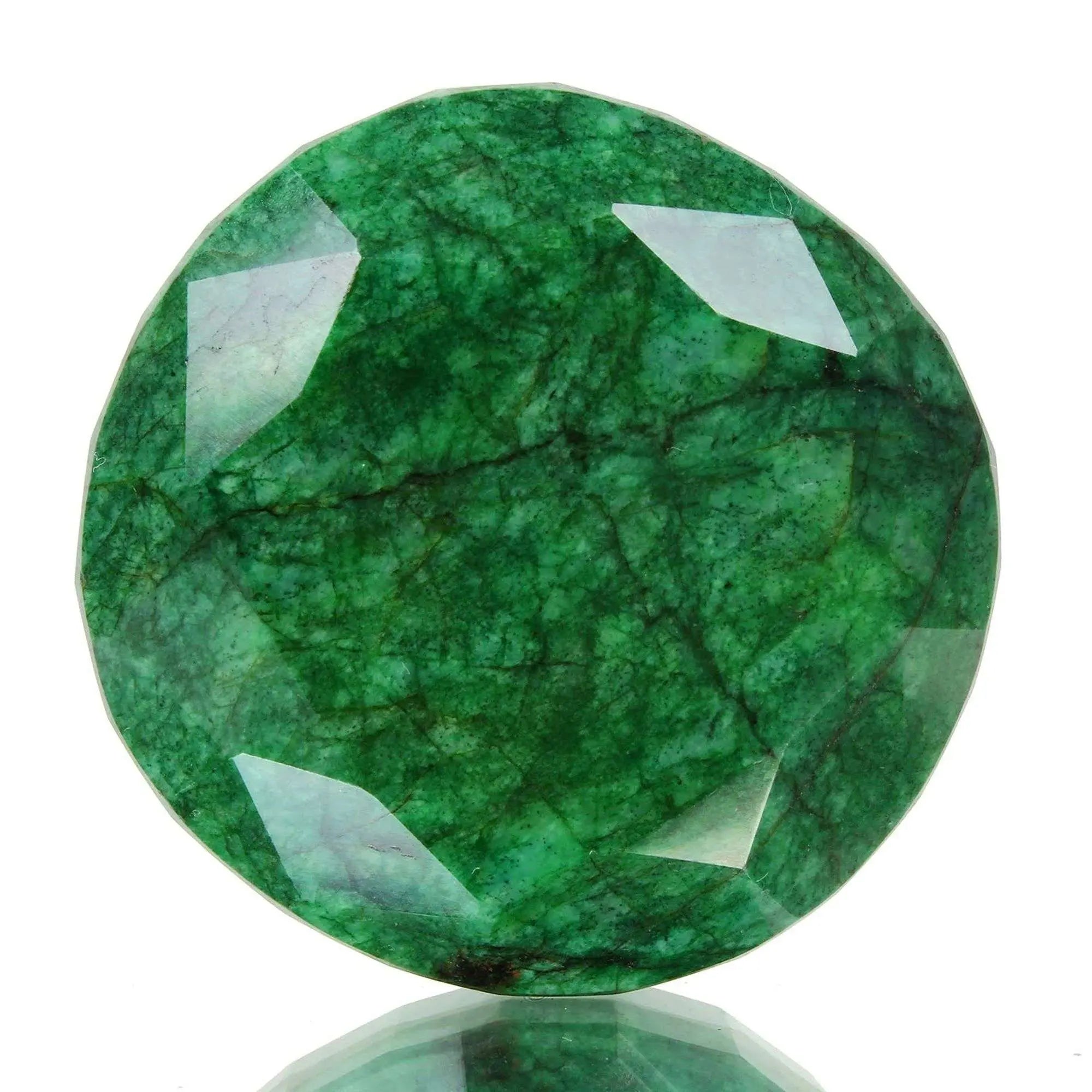 Natural Huge 1490 Ct Certified Museum Size Faceted Emerald Solitaire.