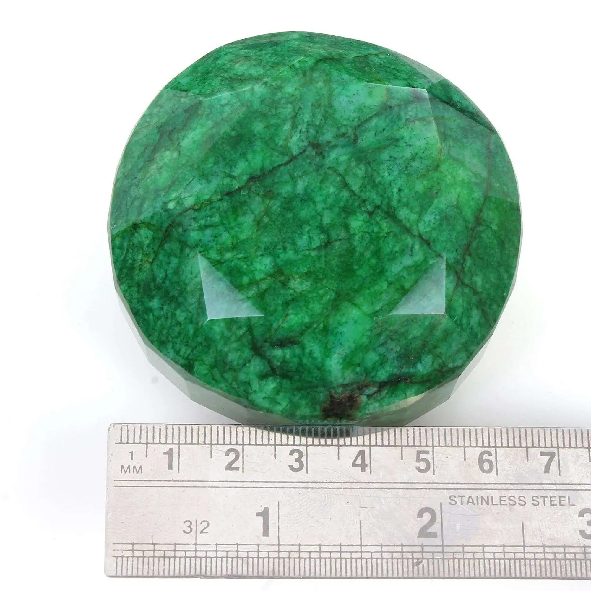 Natural Huge 1490 Ct Certified Museum Size Faceted Emerald Solitaire. Heritage Pastime