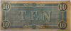 Set Of 4 1864 Confederate States of America $10 Notes – Consecutive Serial Numbers | Civil War Currency Heritage Pastime