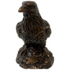 Sullivans 7.5-inch brown rough bird statue on a rocky base Heritage Pastime