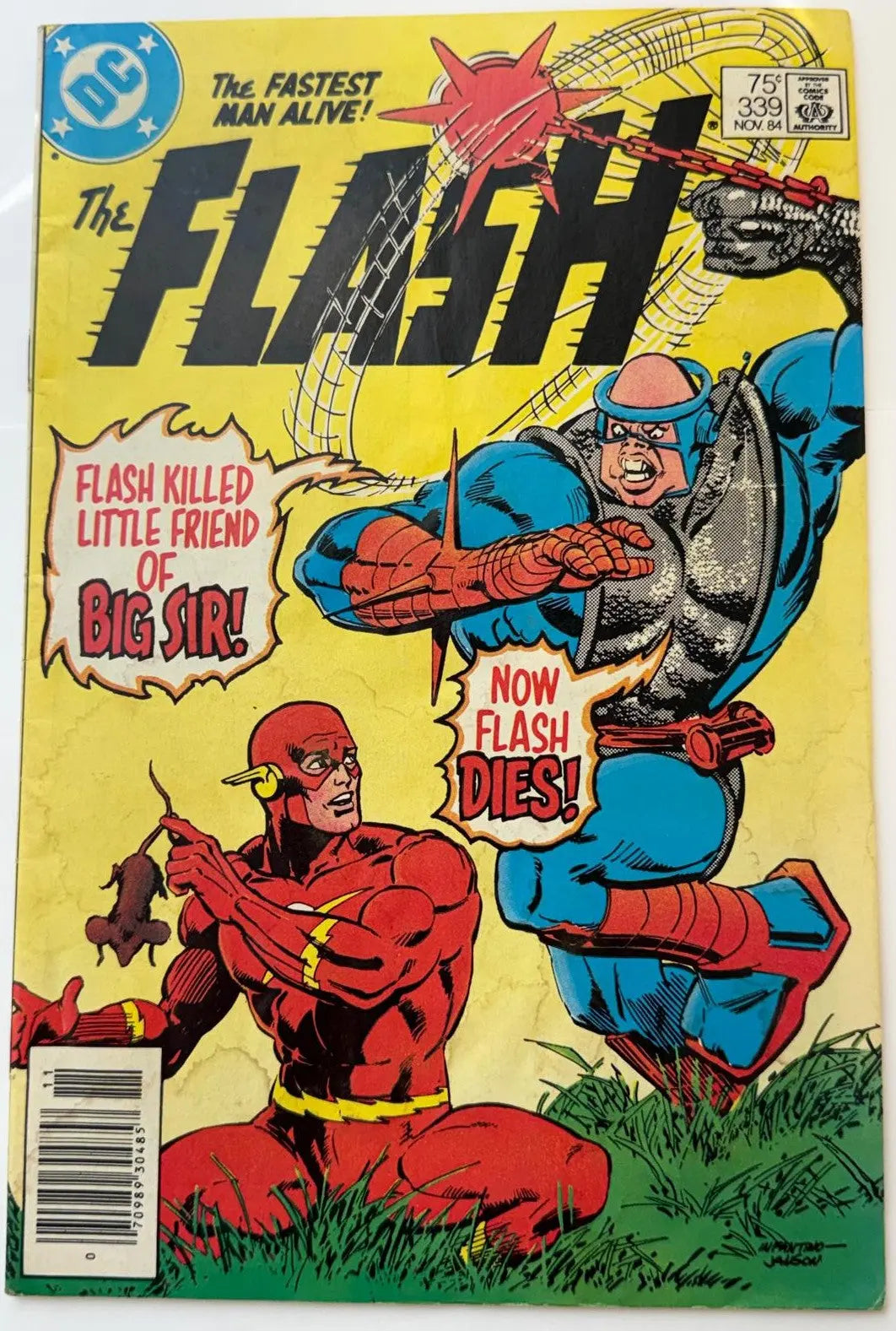 The Flash #339 (1984) – DC Comics Copper Age Issue | “Warday!” | Big Sir Appearance | Classic Flash Story Heritage Pastime